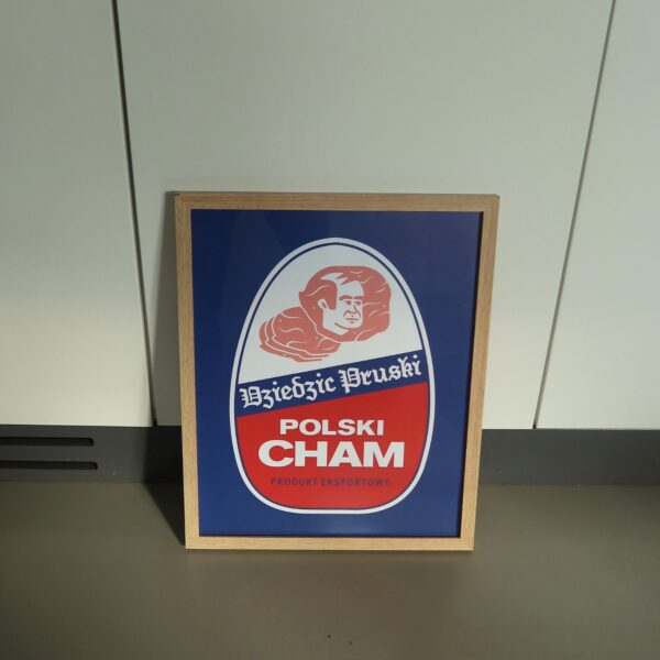 Plakat Polski Cham