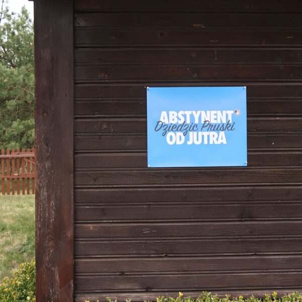 Plakat Abstynent od Jutra