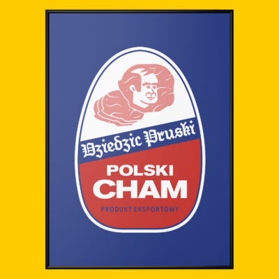 Plakat Polski Cham
