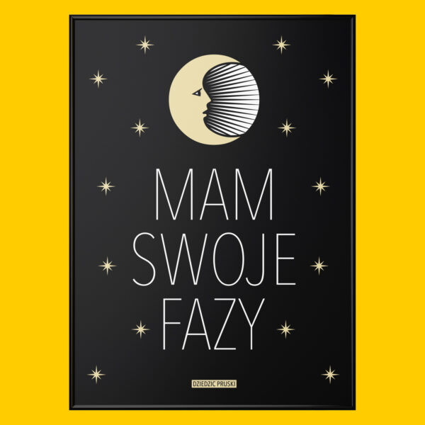 Plakat Mam Swoje Fazy