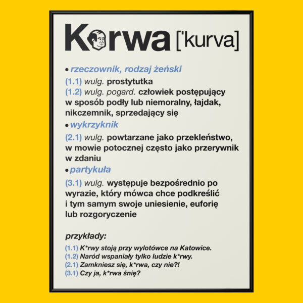 K*rwa Plakat K*rwa