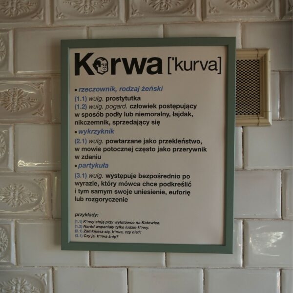 K*rwa Plakat K*rwa
