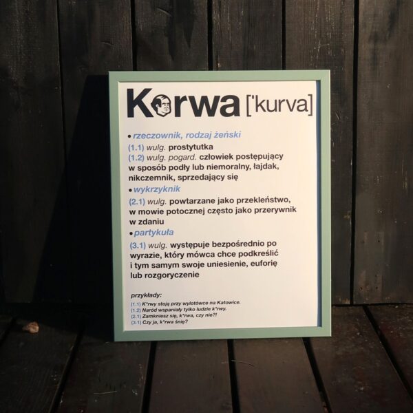 K*rwa Plakat K*rwa