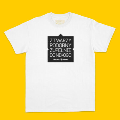 Z Twarzy Koszulka Biała