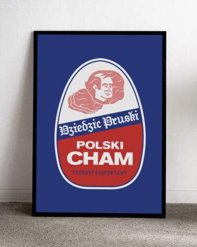 Plakat Polski Cham