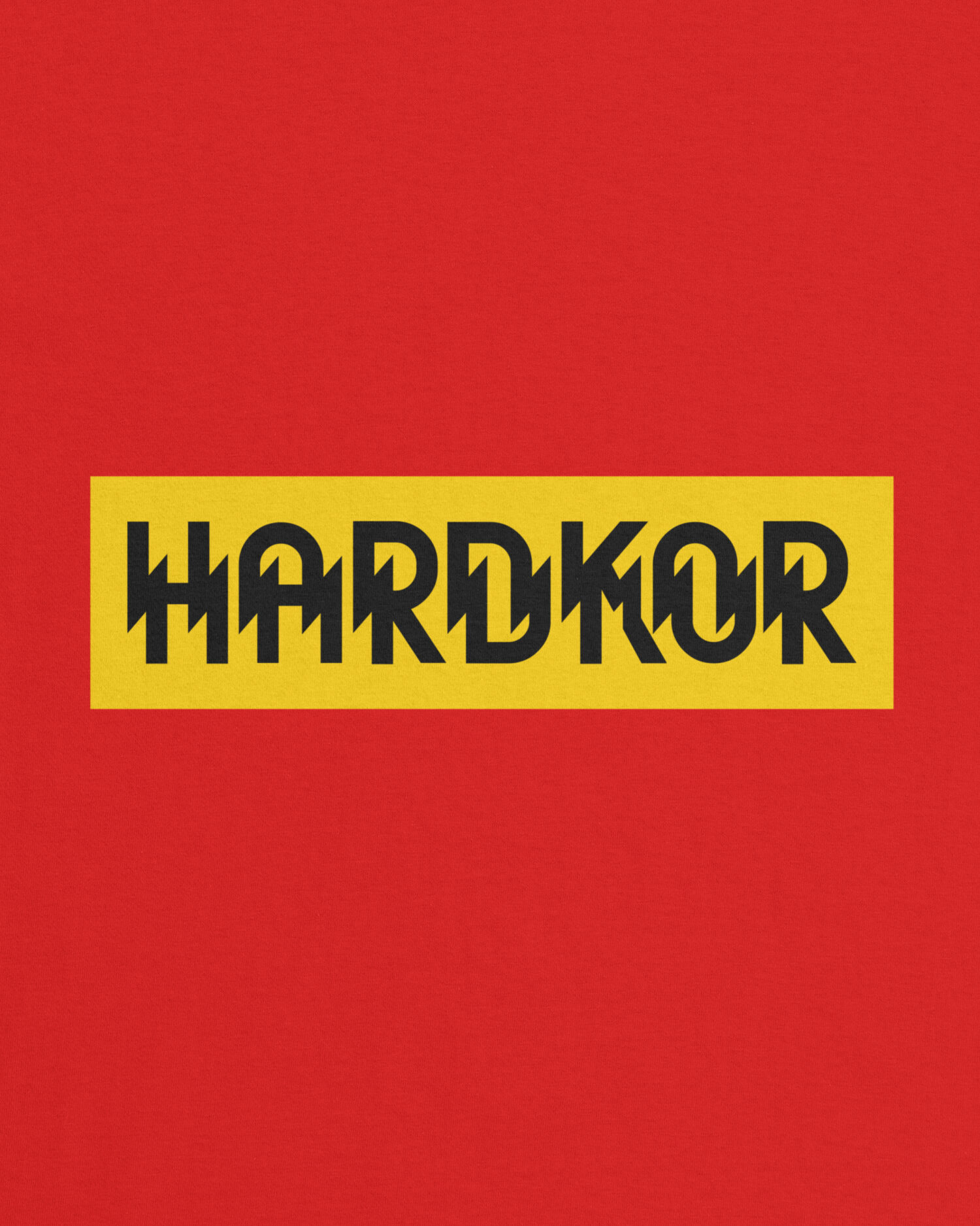Koszulka Hardkor (czerwona)