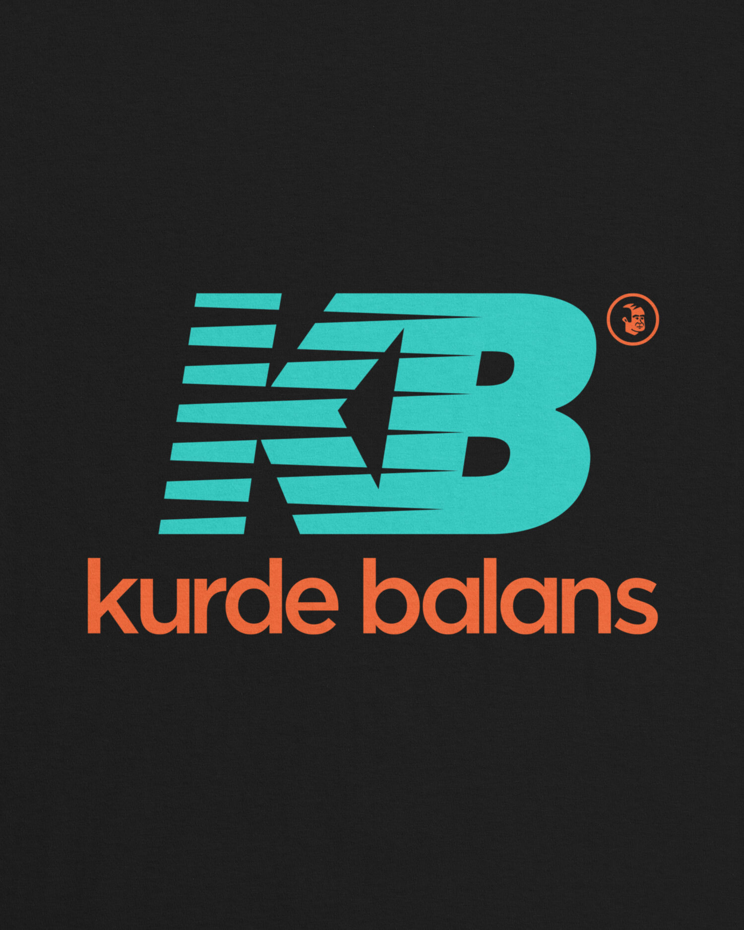 Koszulka Kurde Balans (czarna)