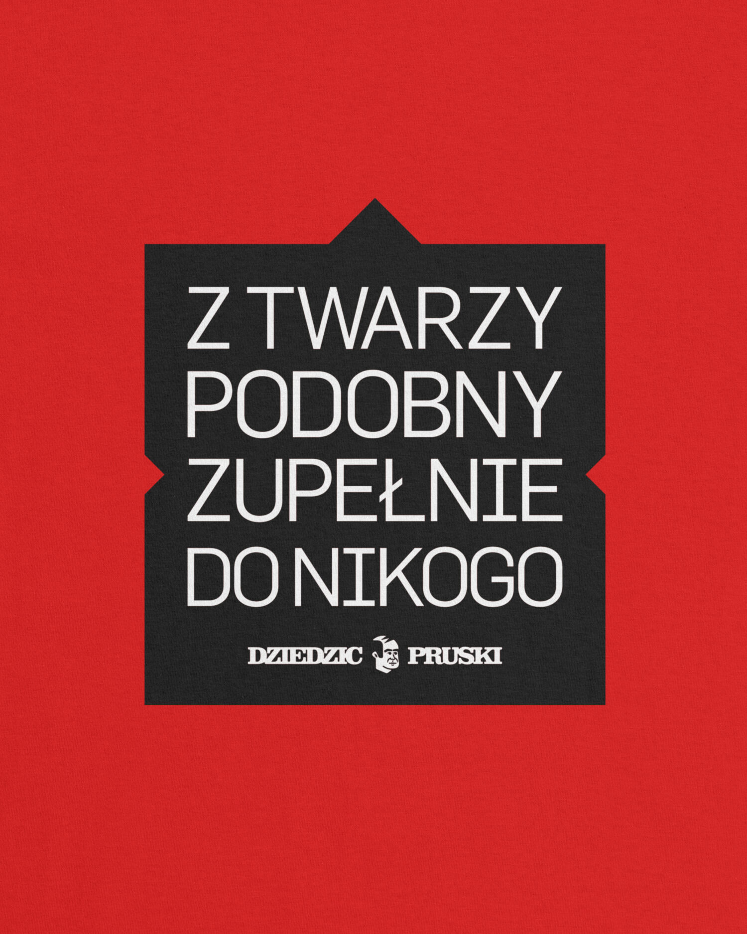 Koszulka Z Twarzy (czerwona)
