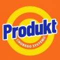 Jaskrawo pomarańczowa koszulka marki Dziedzic Pruski z hasłem Produkt Chorego Systemu.